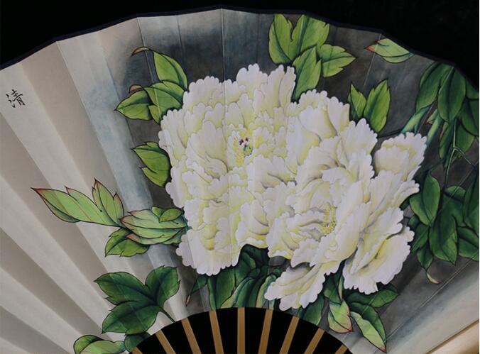 家佳樂文學(xué)手繪折扇