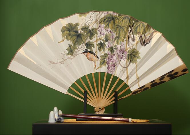 家佳樂文學(xué)手繪折扇