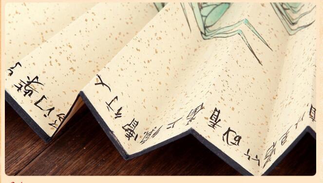 家佳樂文學(xué)紅木手繪折扇圖片