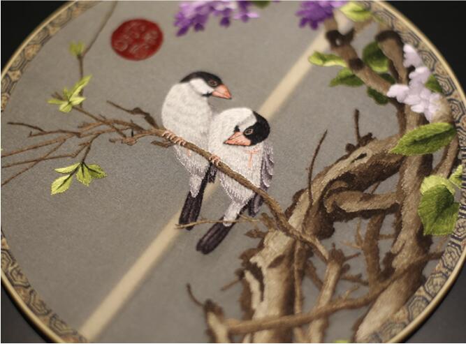 家佳樂(lè)文學(xué)蘇繡真絲扇