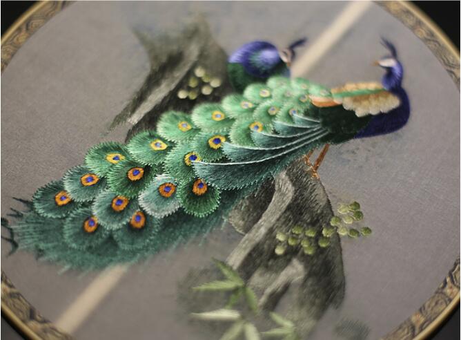 家佳樂(lè)文學(xué)蘇繡真絲扇