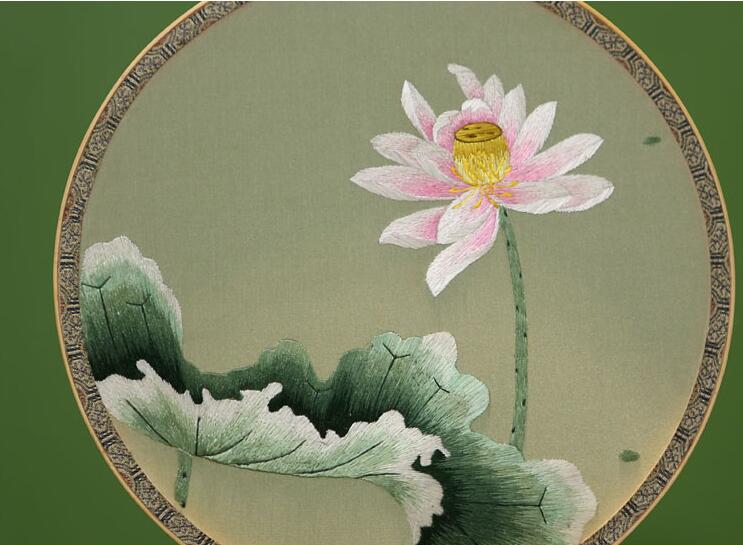 古典團扇復古園扇圖片