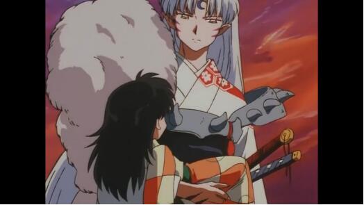 古風(fēng)動漫《犬夜叉》殺生丸和玲圖片