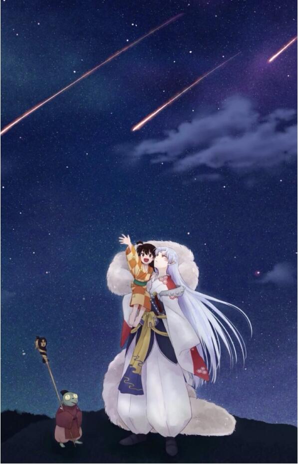 古風(fēng)動漫《犬夜叉》殺生丸和玲圖片