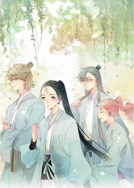 古風(fēng)漫畫(huà)《遠(yuǎn)山千霖》圖片，壁紙圖片