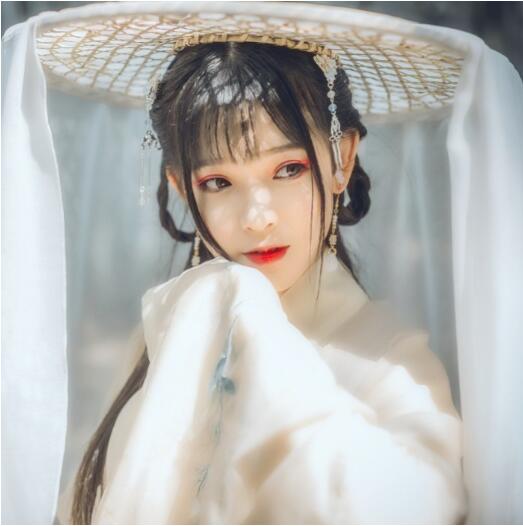 唯美真人古風頭像，家佳樂文學圖片