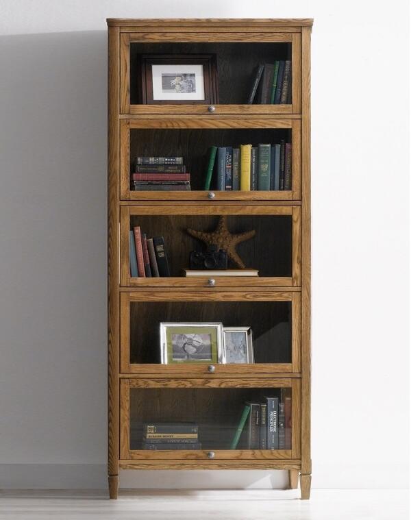 家佳樂文學(xué)水曲柳中式柜子書架