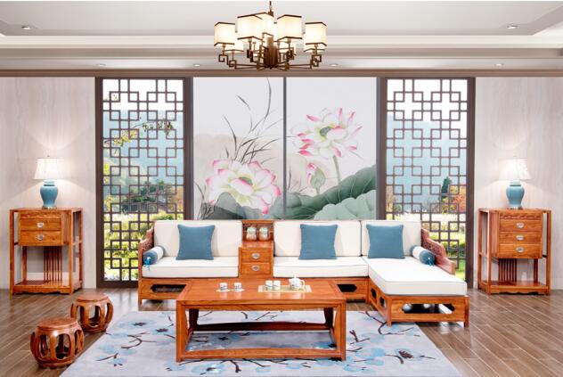 花梨木家具，中式實(shí)木玄關(guān)柜子