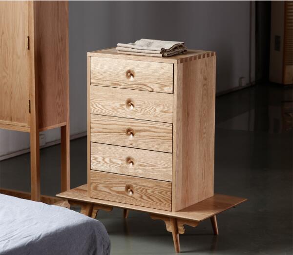 復古橡木中式柜子，五斗柜子圖片