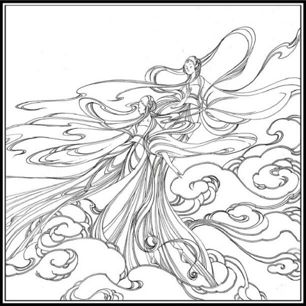 白蛇傳的故事，白蛇傳繪本插畫