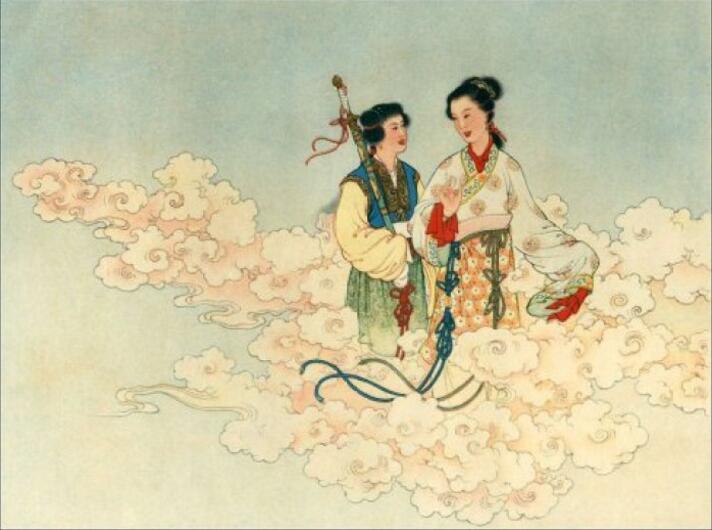 家佳樂文學(xué)白蛇傳奇，白蛇傳繪本插畫