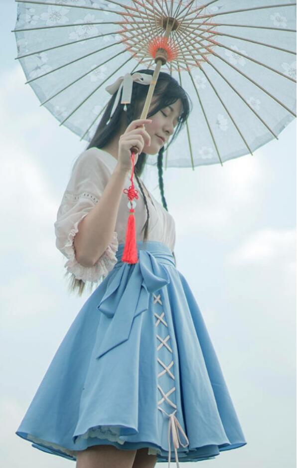 徐嬌漢服古裝圖片，家佳樂文學(xué)圖片