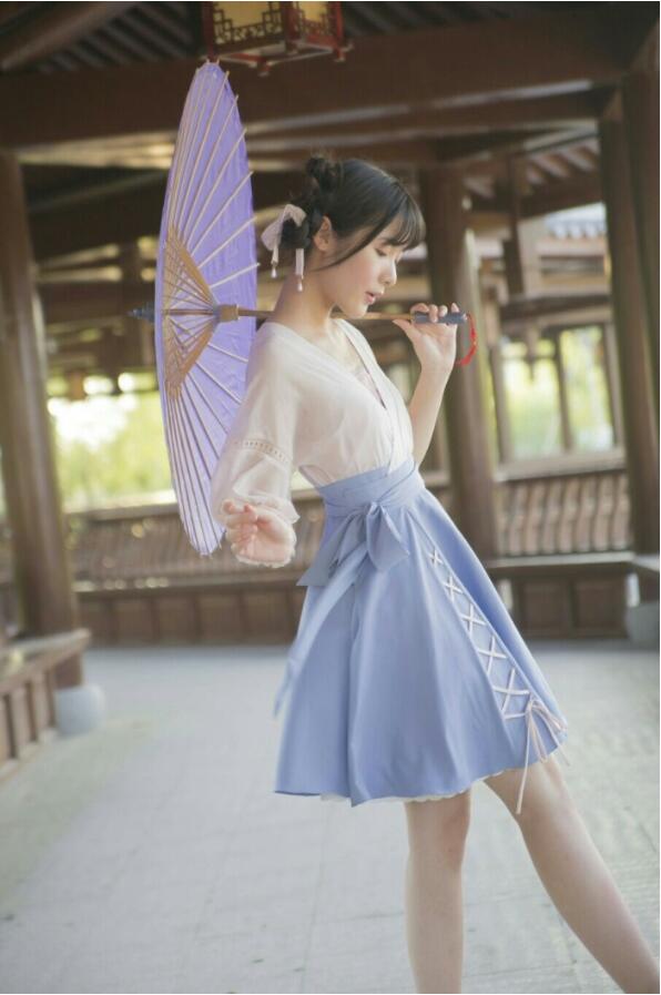 徐嬌漢服古裝圖片，家佳樂文學(xué)圖片