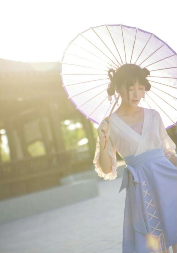 徐嬌漢服古裝圖片，家佳樂文學(xué)圖片