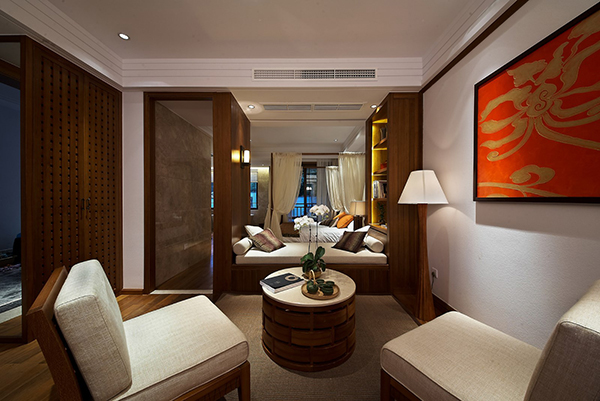 新中式裝修設(shè)計(jì)，會(huì)舍圖（一）
