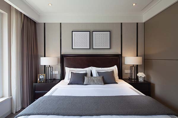 新中式裝修設(shè)計，會舍圖(六)