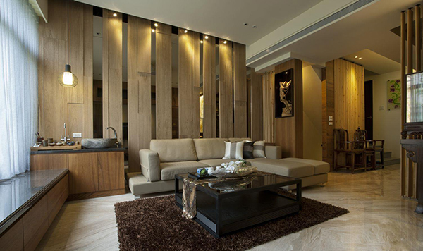 新中式裝修風格，室內裝修設計