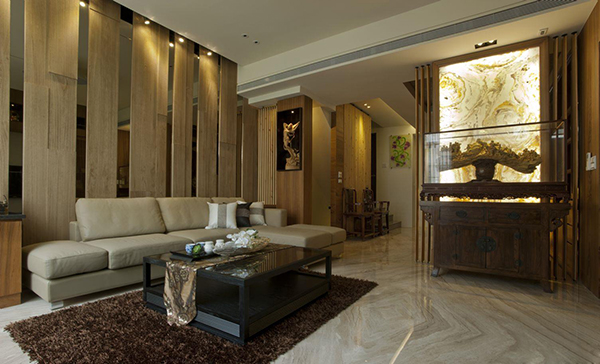 新中式裝修風格，室內裝修設計