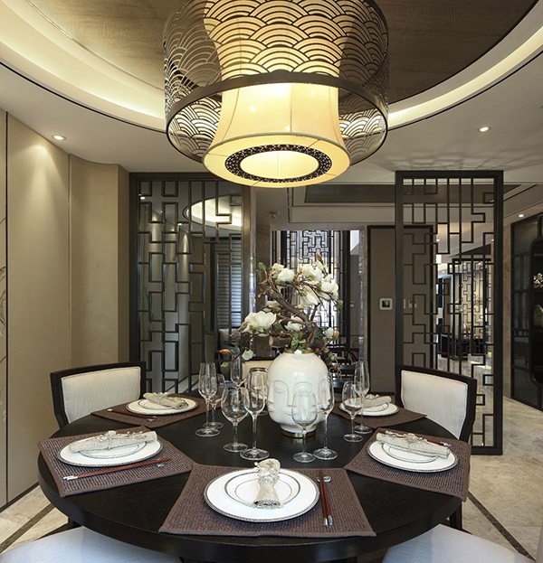 裝修設(shè)計(jì)圖，新中式裝修