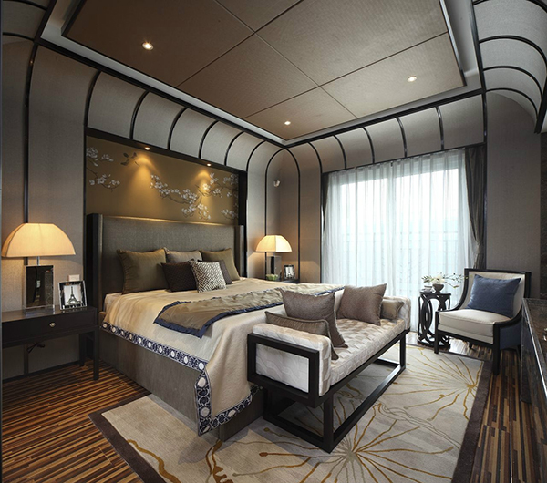 裝修設(shè)計(jì)圖，新中式裝修