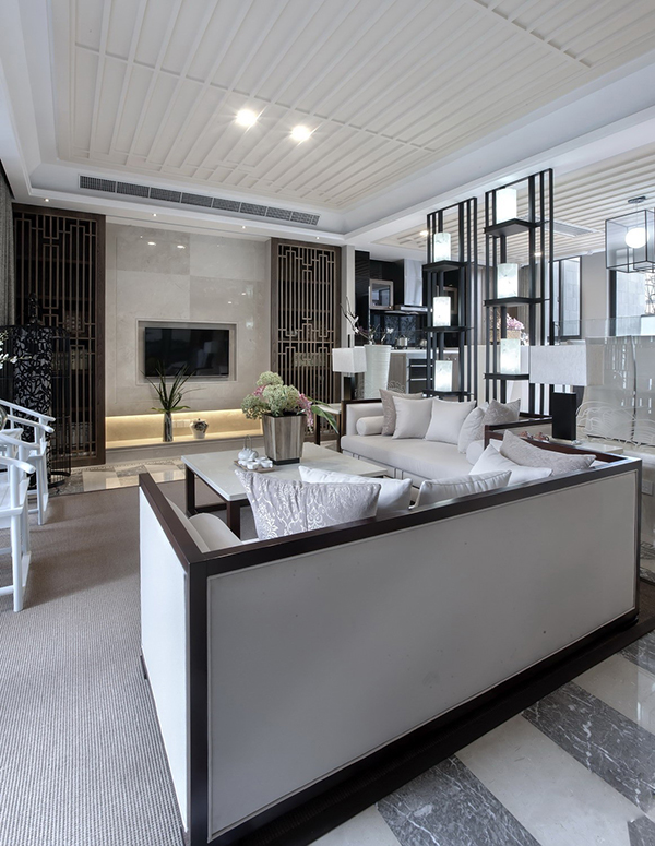 簡單大方的新中式裝修風(fēng)格