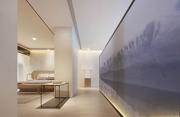 新中式風(fēng)格室內(nèi)裝修設(shè)計會舍樣圖