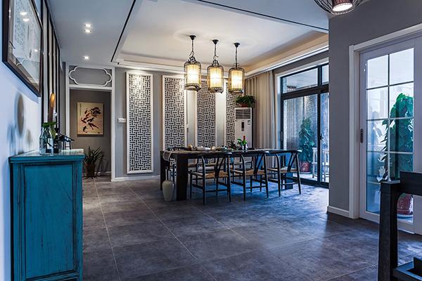 新中式房屋設(shè)計，會舍裝修設(shè)計圖