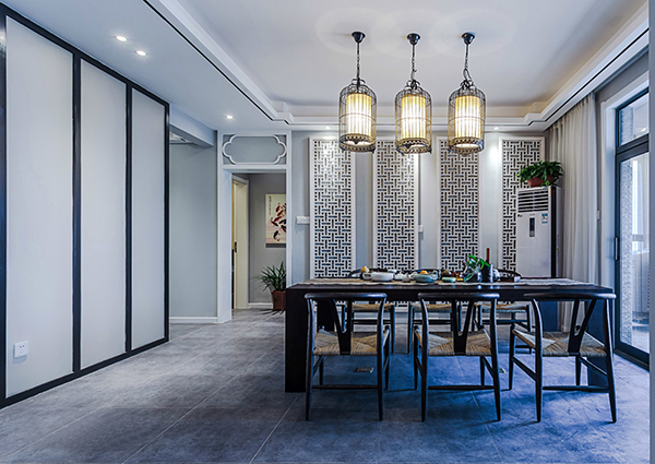 新中式房屋設(shè)計，會舍裝修設(shè)計圖