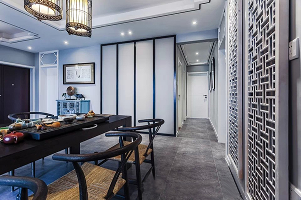 新中式房屋設(shè)計，會舍裝修設(shè)計圖