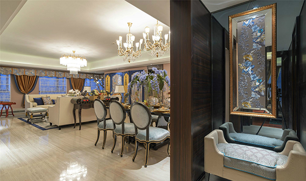 新中式裝飾風(fēng)格，會舍裝修設(shè)計(jì)