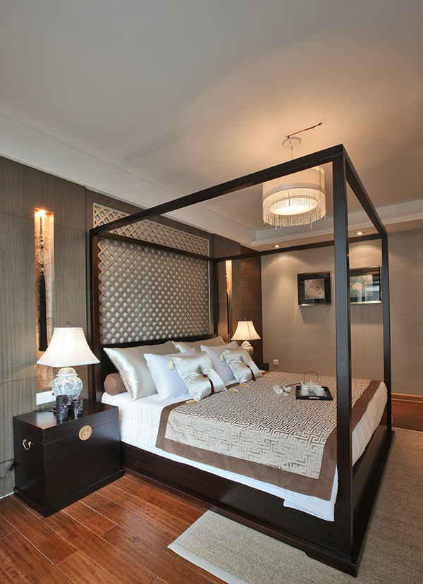 新中式風(fēng)格房屋裝修圖