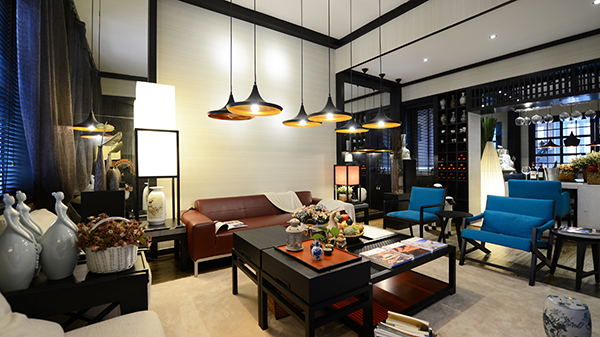 新中式裝修設(shè)計圖，會舍裝修圖