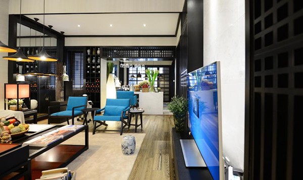 新中式裝修設(shè)計(jì)圖，會舍裝修圖