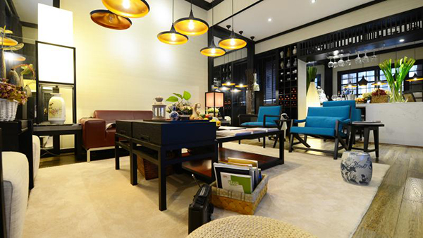 新中式裝修設(shè)計(jì)圖，會(huì)舍裝修圖