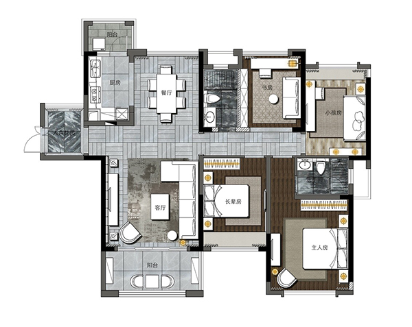 新中式裝修，會(huì)舍裝修
