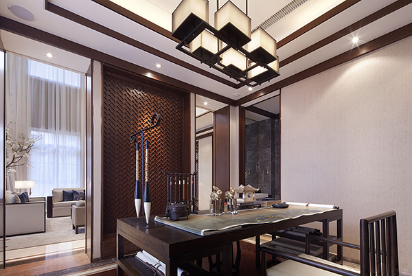 新中式設(shè)計裝修，會舍裝修設(shè)計