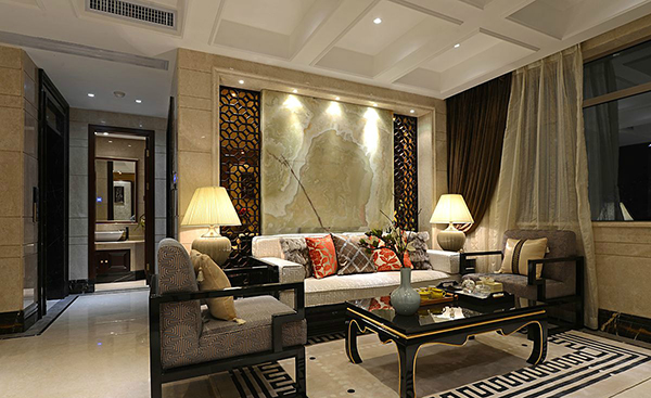 新中式會(huì)舍，會(huì)舍裝修設(shè)計(jì)圖