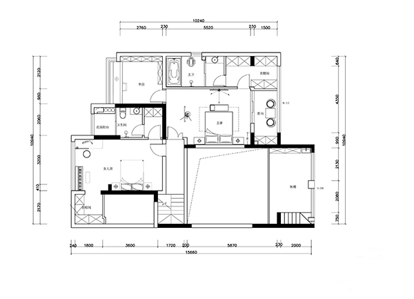 新中式裝修設計圖，會舍裝修設計圖