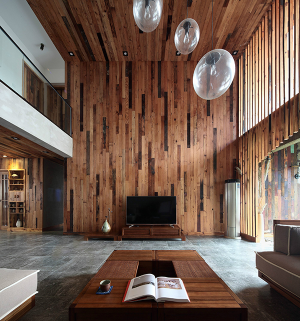 新中式裝修設計圖，會舍裝修設計圖