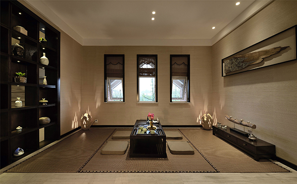新中式裝修設(shè)計，新中式會舍裝修