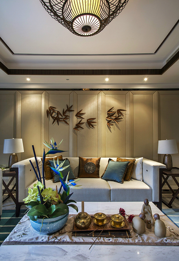 新中式設(shè)計(jì)，會(huì)舍的裝修設(shè)計(jì)圖