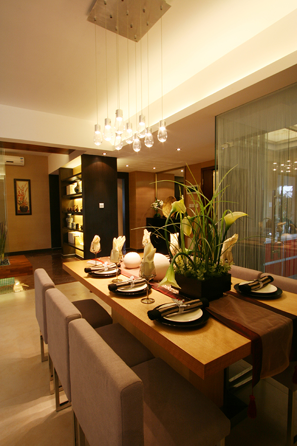 棕色調(diào)的新中式裝修設(shè)計(jì)（二）