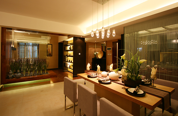 棕色調(diào)的新中式裝修設(shè)計(jì)（二）