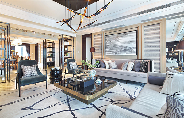 簡潔的會舍裝修，新中式裝修設計（一）