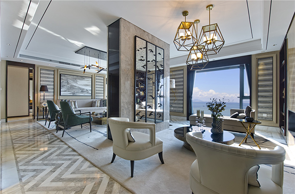 簡潔的會舍裝修，新中式裝修設計（一）