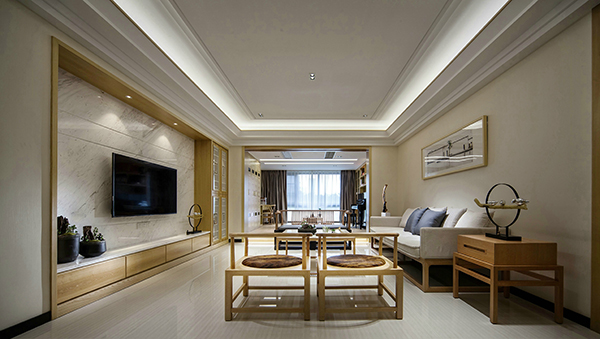簡潔的會舍裝修，新中式裝修設(shè)計（二）