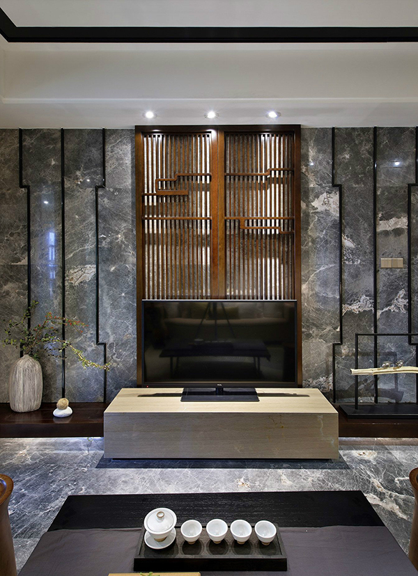 簡潔的會舍裝修，新中式裝修設計（三）