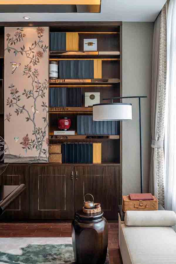 新中式裝修設(shè)計，會舍裝修(三)