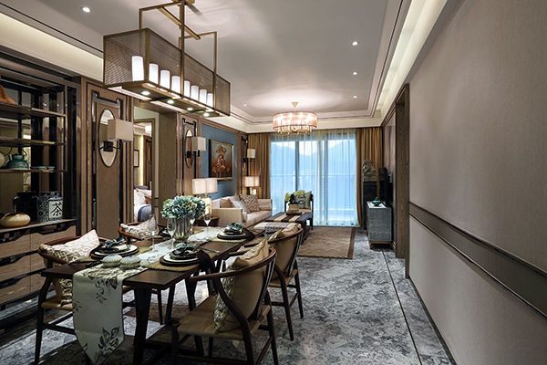新中式裝修設(shè)計(jì)，會(huì)舍裝修(六)