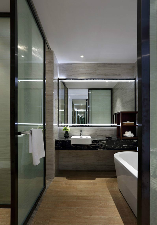 新中式裝修設(shè)計，會舍裝修(七)